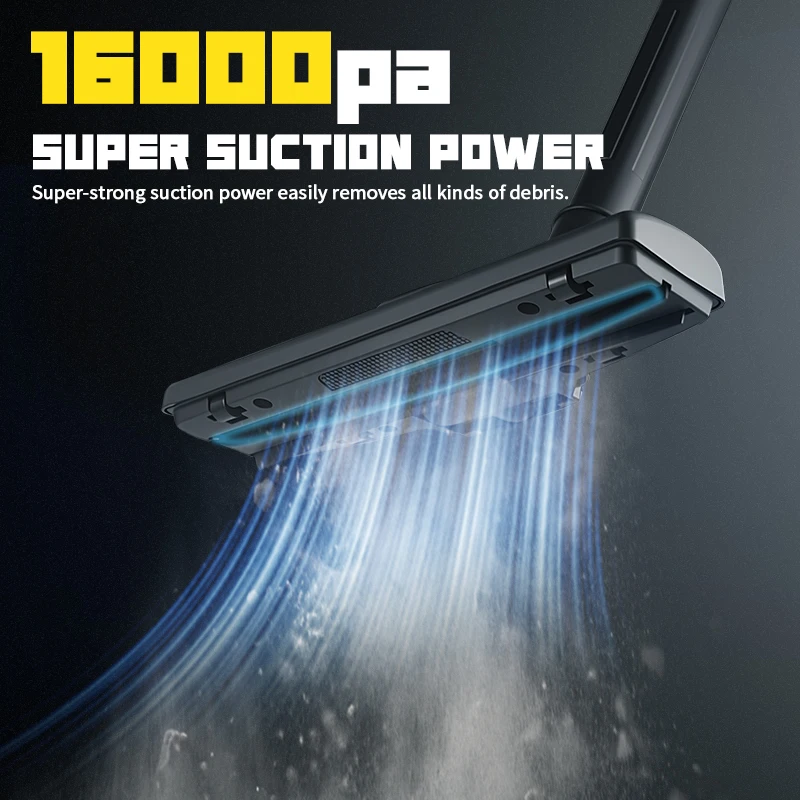 16000pa Draadloze Elektrische Stofzuiger Handheld Oplaadbare Droog/Nat Stof Tapijt Collector Machine voor Makita 18v Batterij pin