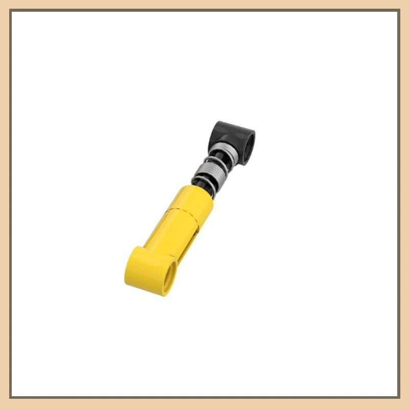 MOC 76537 bloques de construcción de partículas pequeñas, accesorios para tren de carreras, brazo de suspensión, resorte duro, juguetes para niños altamente compatibles