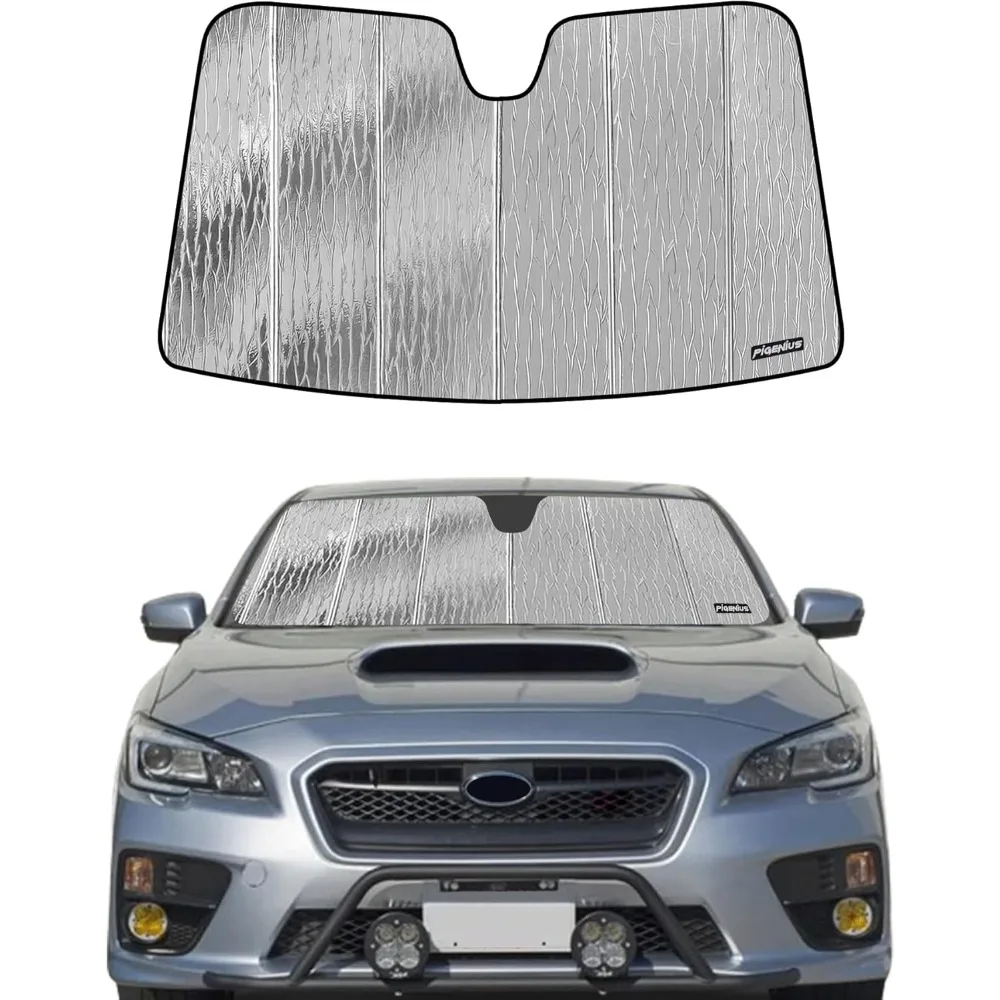 

Windshield Sunshade for Subaru WRX/WRX STI 2015-2021, XV Crosstrek 2013-2015, Crosstrek 2016-2017, Impreza 2012-2016. Without Ey