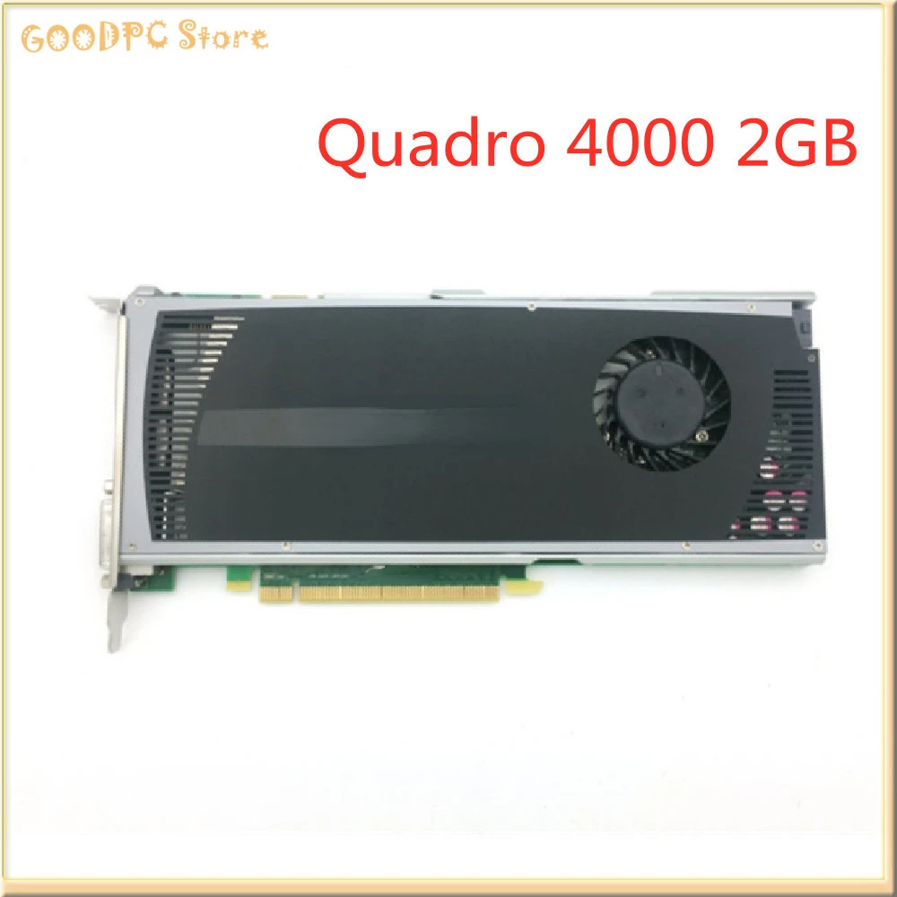 

Quadro 4000 2GB for NVIDIA Professional Graphics Card for 3D Modeling, Rendering, Drawing, Design, Multi-screen Display