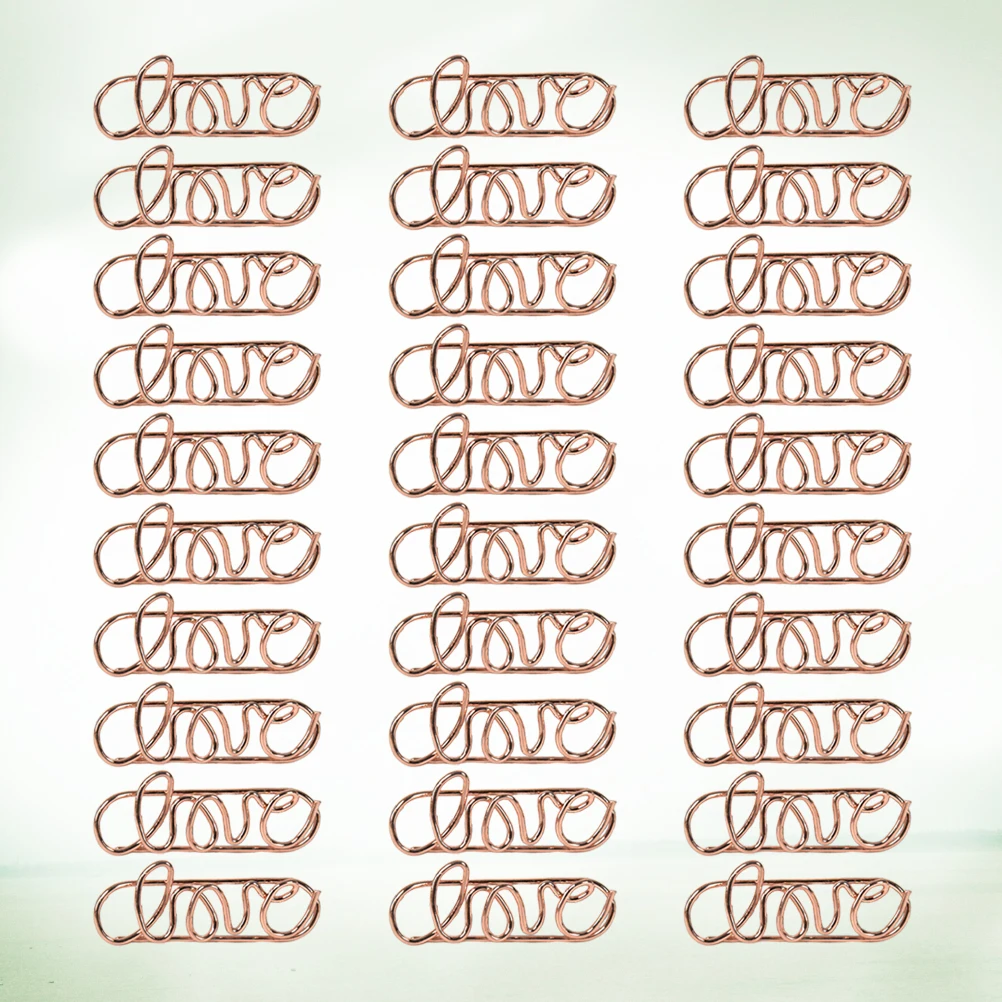 

30 Pcs Metal Paper Clips Assorted Size Cartoon Animal Design Office School Supplies For Papers Documents