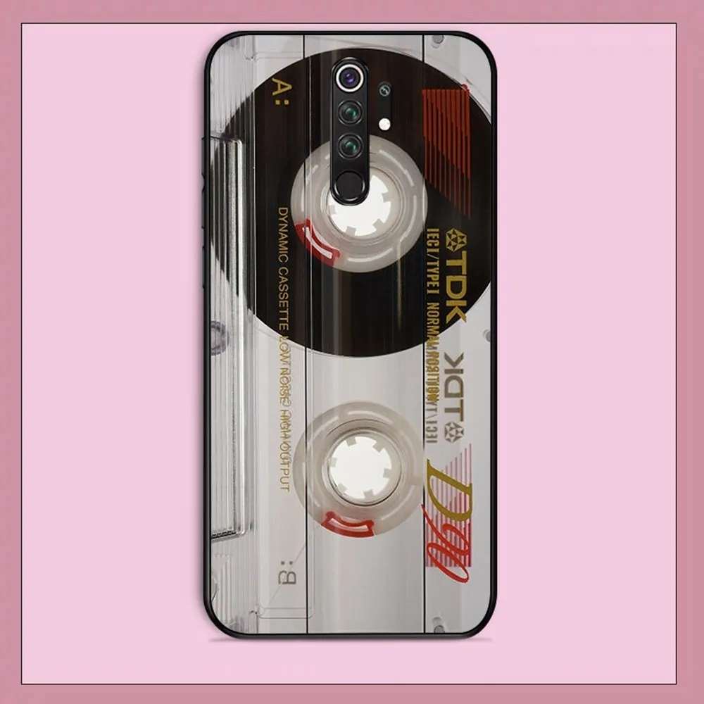 M-Magnetic Radio Tape Cassette Phone Case For Redmi Note 4 X 5 A 6 7 8 Pro T 9 Pro 9S 10 Pro 11 Pro 11S 11Epro PocoM3pro