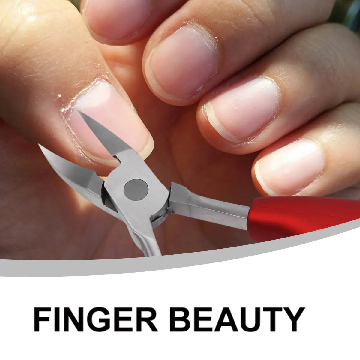 

Stainless Steel Nail Clipper Set Toenail Clippers Trimmer Scissors Fingernail Heavy Duty Long Wide Thick Brittle