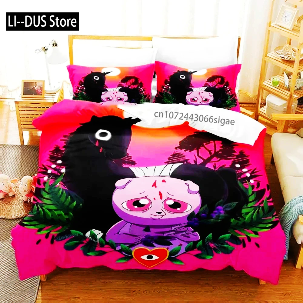 

Anime Game Unicorn Wars Bedding Set Duvet Cover Bed Set Quilt Cover Pillowcase Comforter King Queen Size Boys Adult Bedding Set