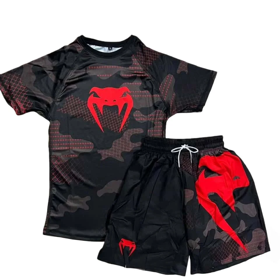 

UFC Fight Night 2.0 New Clothing: Men's and Women's Breathable Sportswear, Men's and Women's Sweat-absorbing Sportswear