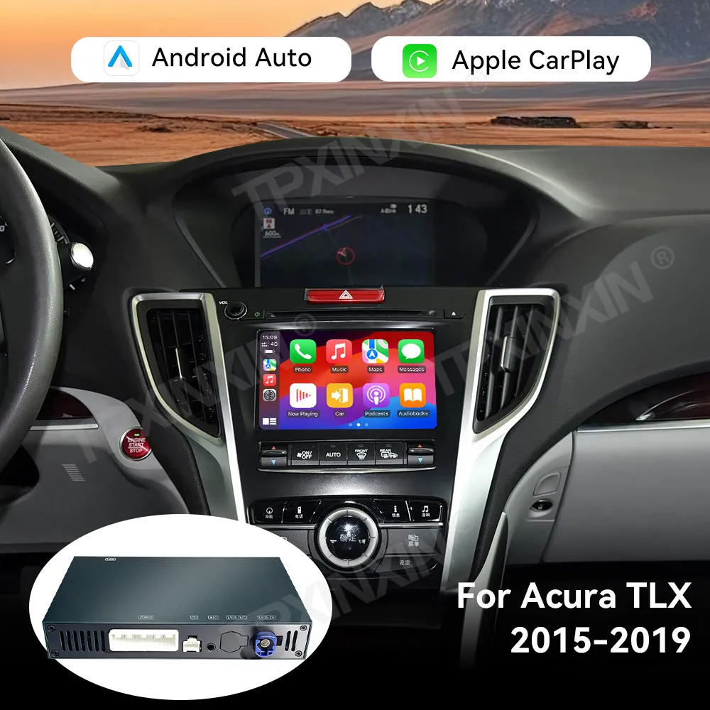 CarPlay Module Interface Box Wireless Carplay For Acura TLX 2015 2016 2017-2018 Android Auto Interface Mirror Link Auto Parts