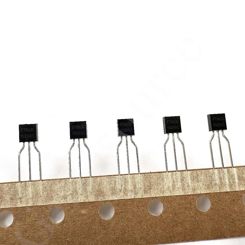 New original (10pcs) FT8430-KRT (Marking FT8430) TO-92 high precision 5V output non-isolated power control chip Integrated circu