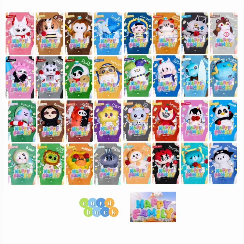 32-peCas-conjunto-gmmtv-2026-happy-family-mascot-jewel-lunar-neona-ponpon-flarey-paody-momo-cartao-pequeno-com-impressao-dupla-face-84-56cm