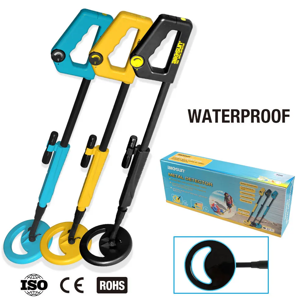 

Водонепроницаемый подземный металлоискатель Охотник за сокровищами Золото TS20A для высокочувствительного регулируемого вала TS20A