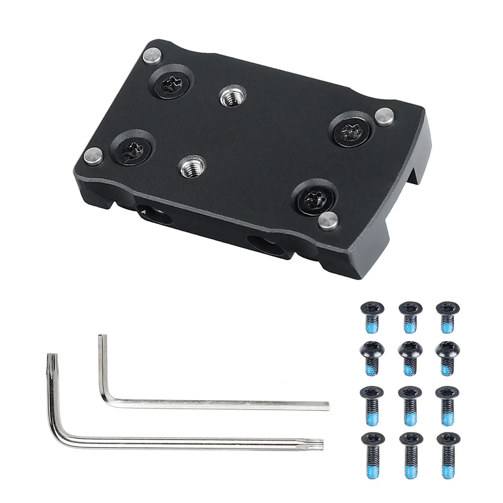 ohhunt® Red Dot Mounts Universal Rib Mount Compact Dot Optic Steel Mount Plate Compatible