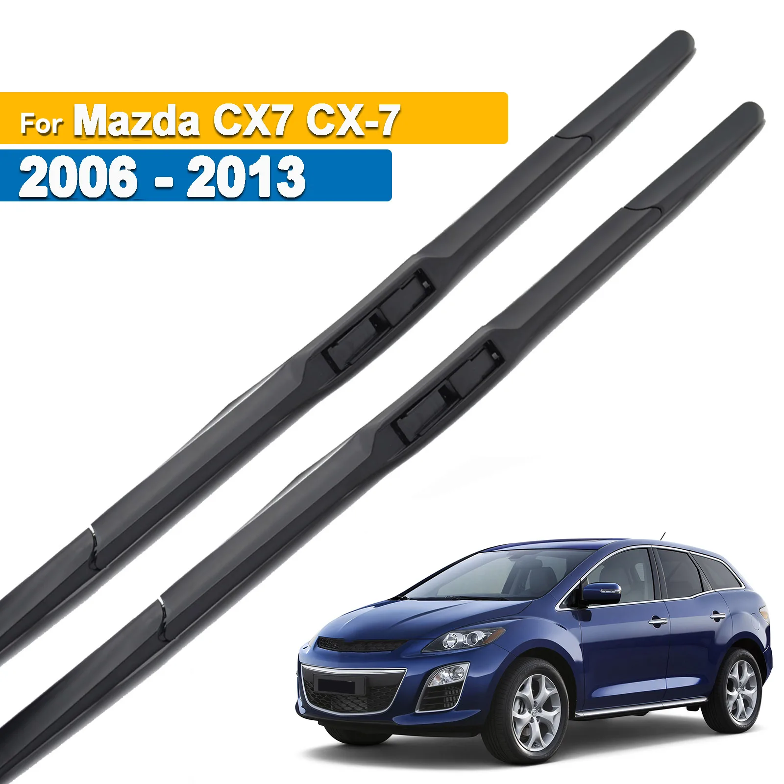 Erick\'s Wiper Front Wiper Blades For Mazda CX7 CX-7 2006 - 2013 Windshield Windscreen Clean Window Car Rain Brushes 26\