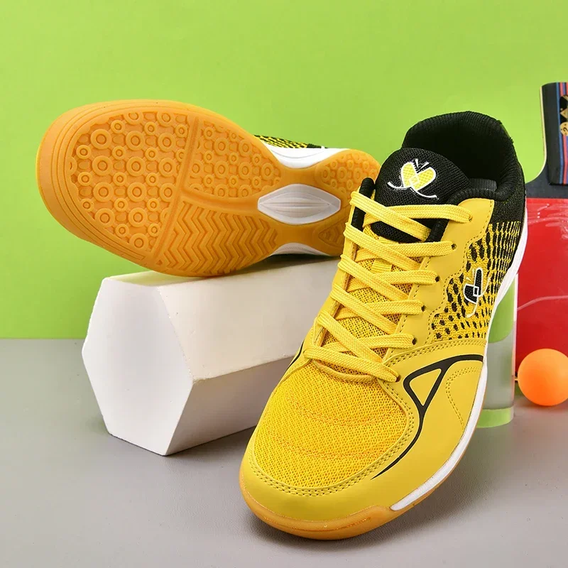 

Unisex Professional Table Tennis Shoe Top Quality Wearable Badminton Gym Shoe Comfortable Indoor Court Shoe 36-45
