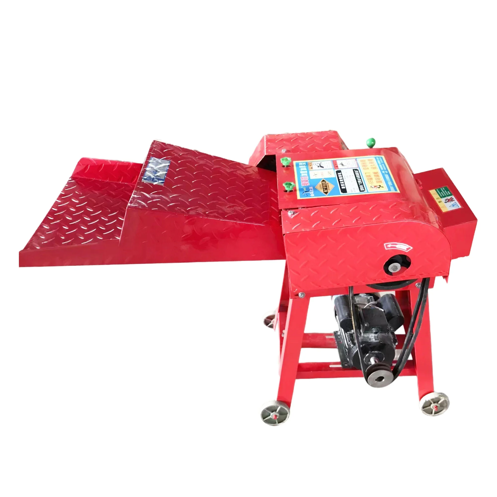 mill Electric Diesel grinder machine animal feed grass straw chopper corn stalk forage silage shredder crusher