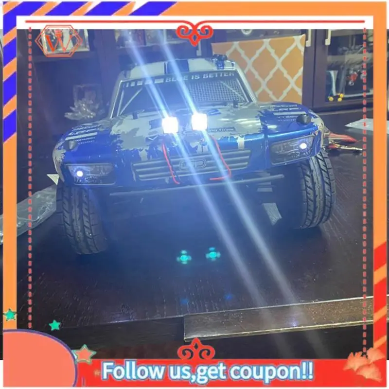 

Durable 4X RC Car LED Lights Headlights Spotlight For 1/10 RC Crawler Axial Traxxas TRX4 TRX6 SCX10 90046 Wraith RR10 MST Redcat