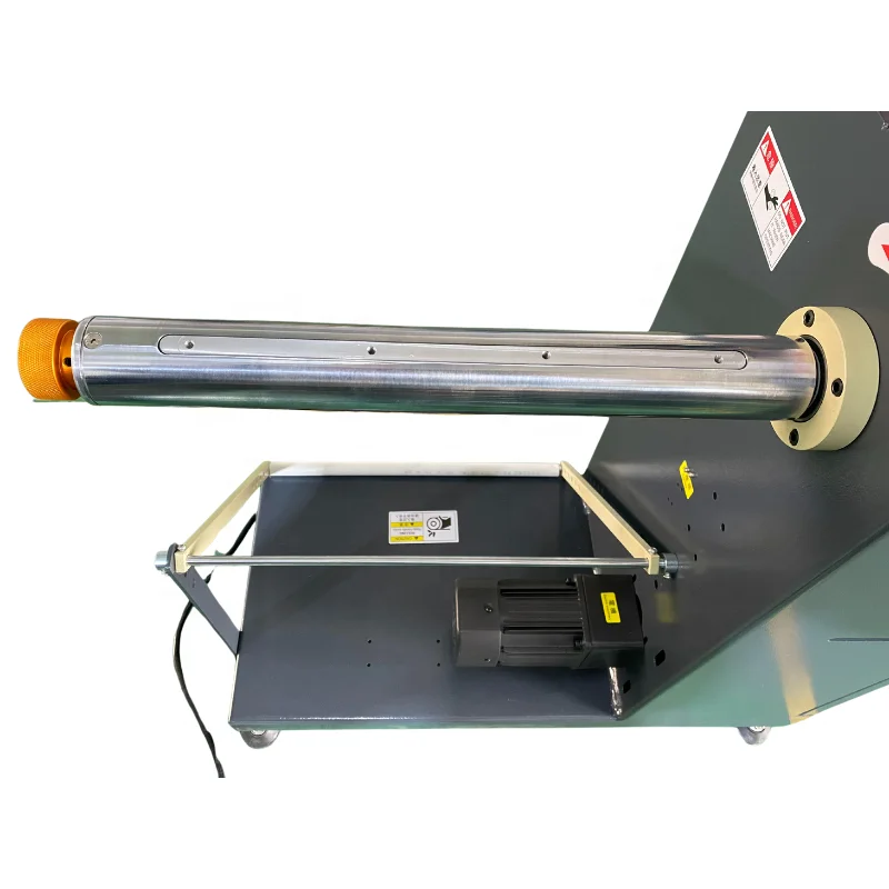 Coiled Materials Smaller Inner Diameter Easy Motor Feeder Winding Rewinder Machine Packing Into Finished Coiled Products