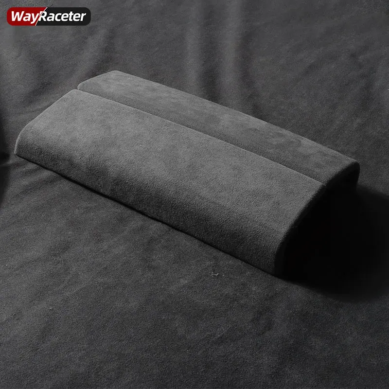 Ultrasuede Suede Wrap pudełko do podłokietnika samochodowego wykończenie panelu pokrywa dla Mercedes Benz A CLA GLA GLB B EQA EQB klasa W177 C118