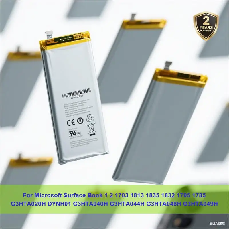 

Battery For Microsoft Surface Book 1 2 1703 1813 1835 1832 1705 1785 G3HTA020H DYNH01 G3HTA040H G3HTA044H G3HTA048H G3HTA049H