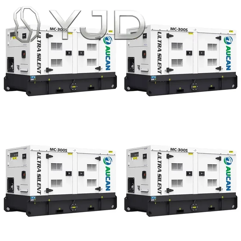 400kVA Mobile Trailer Generator Set for Engine Towable Skid Mounted Construction Silent Type Open Frame Optional ATS