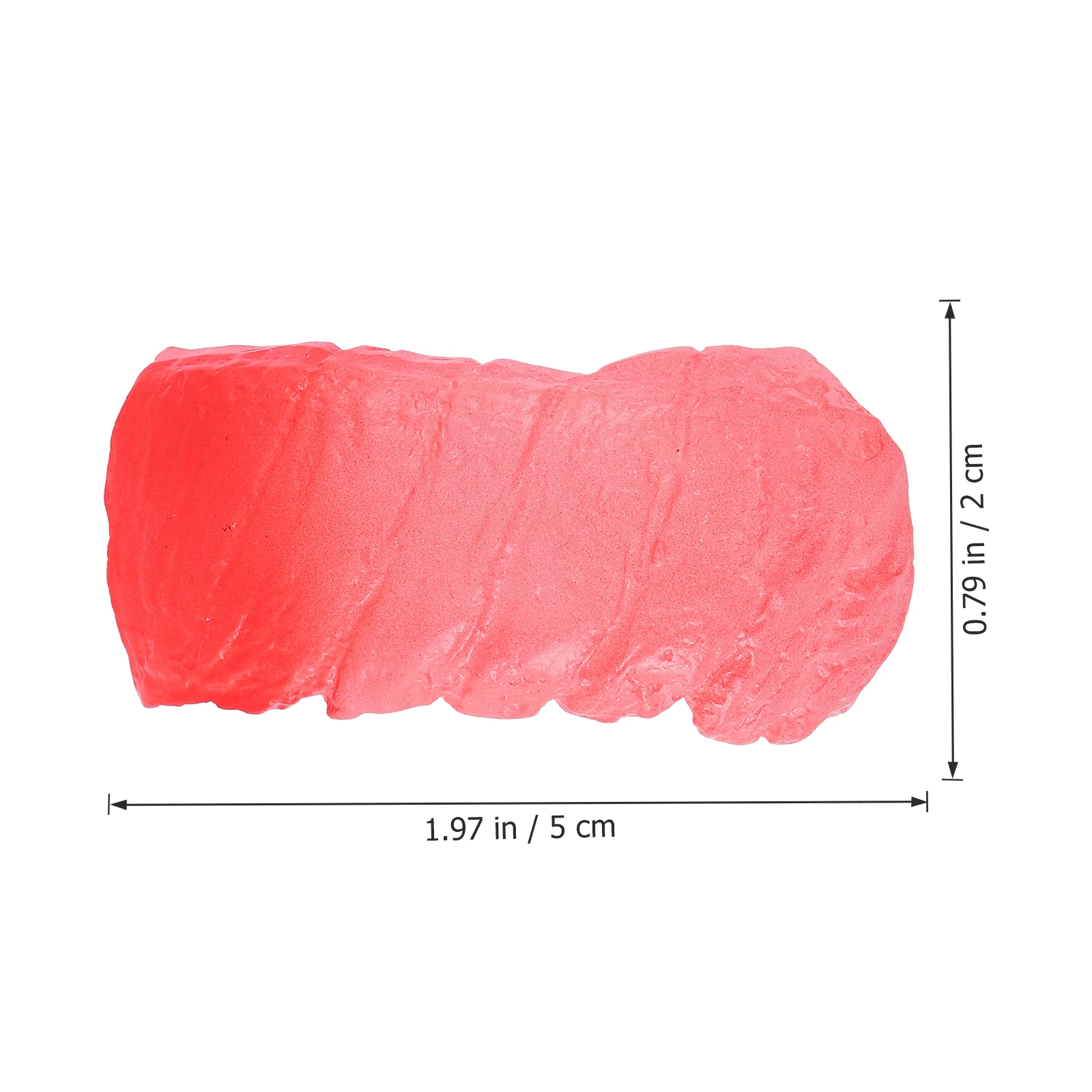

3 Pcs Sushi Magnetic Fridge Whiteboard Three-dimensional Refrigerator Synthetic Resin Baby Food