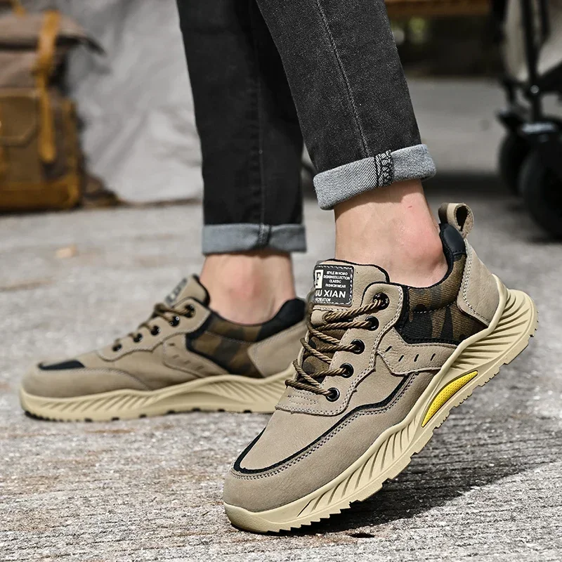 Scarpe Casual moda uomo scarpe sportive traspiranti punta tonda Sneakers di alta qualità calzature da passeggio scarpe Outdoor Zapatillas