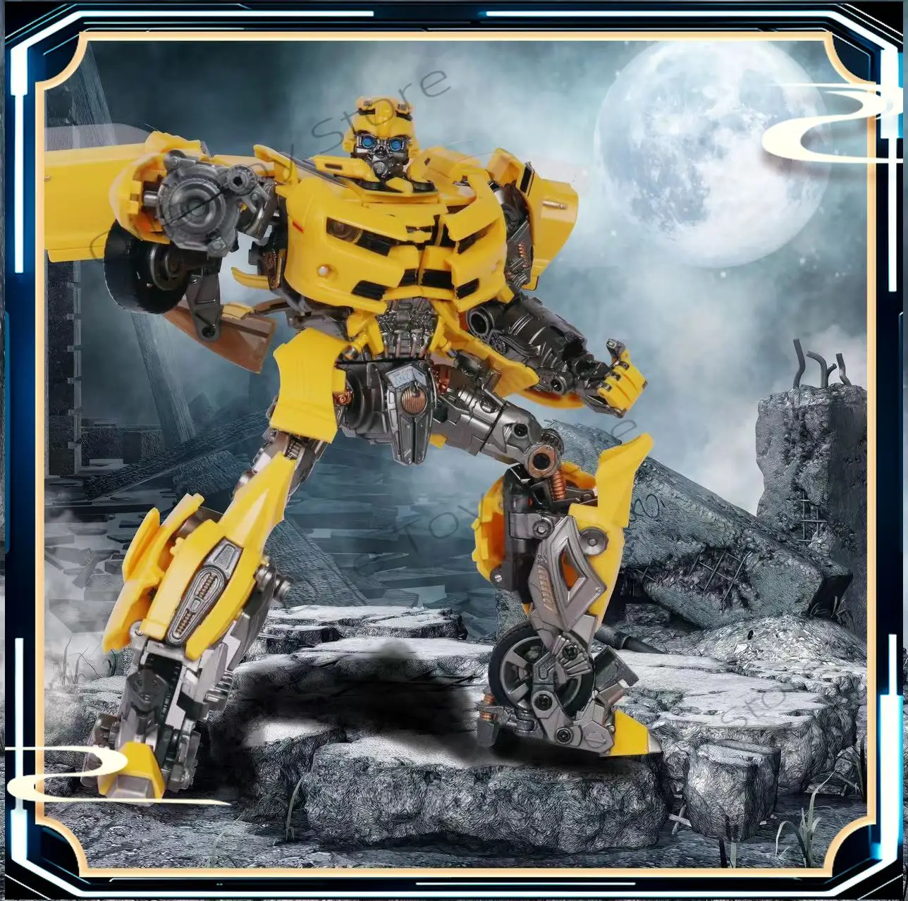 In Stock WW-01 Yellow Bee Warrior WW01 Movable Alloy Transformed Toys Toy Model Action Figure Collection Gift