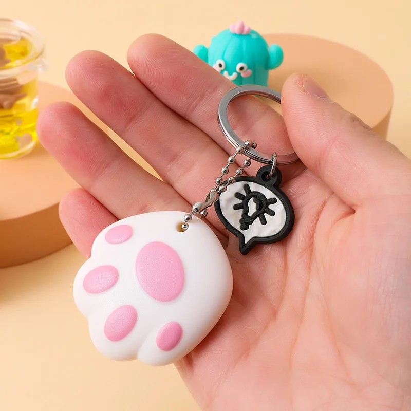 1 Piece Kawaii Mini Pocket Cat Paw Art Utility Knife Express Box Knife Paper Cutter Craft Wrapping Refillable Blade Stationery