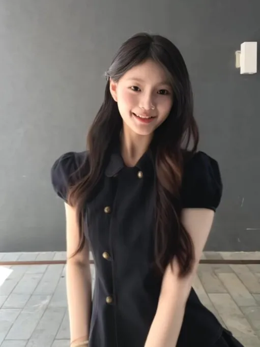 

Korean Style College Fashion Set Cute Half Skirt Short Sleeve Shirt High Waist Comfortable Cotton Summer Outfit Two Pieces
