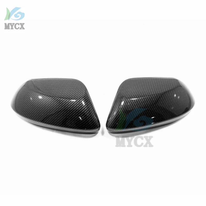 

ABS Chrome/Carbon fibre For Toyota Sienta 2022 2023 accessories Side Door Rear View Mirror decoration Cover Trim Garnish 2pcs