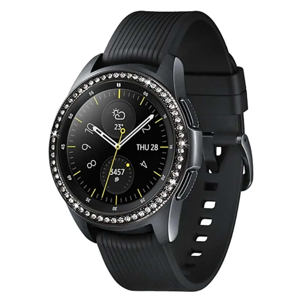 

Bezel Ring For Alloy Scratch Protector Collision Cover 46Mm Black Fashion Accessory Smartphone Accessories