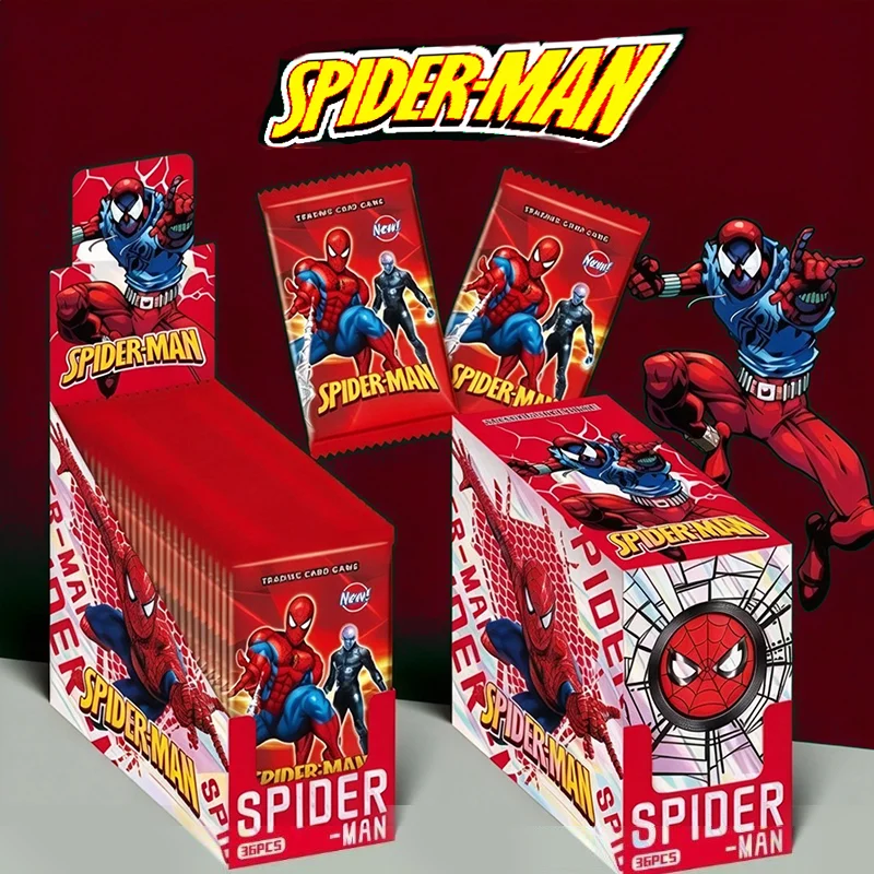 Marvel's Spider-Man anime merchandise, merchandise cards, anime character cards, gifts for boys, party gifts, surprises
