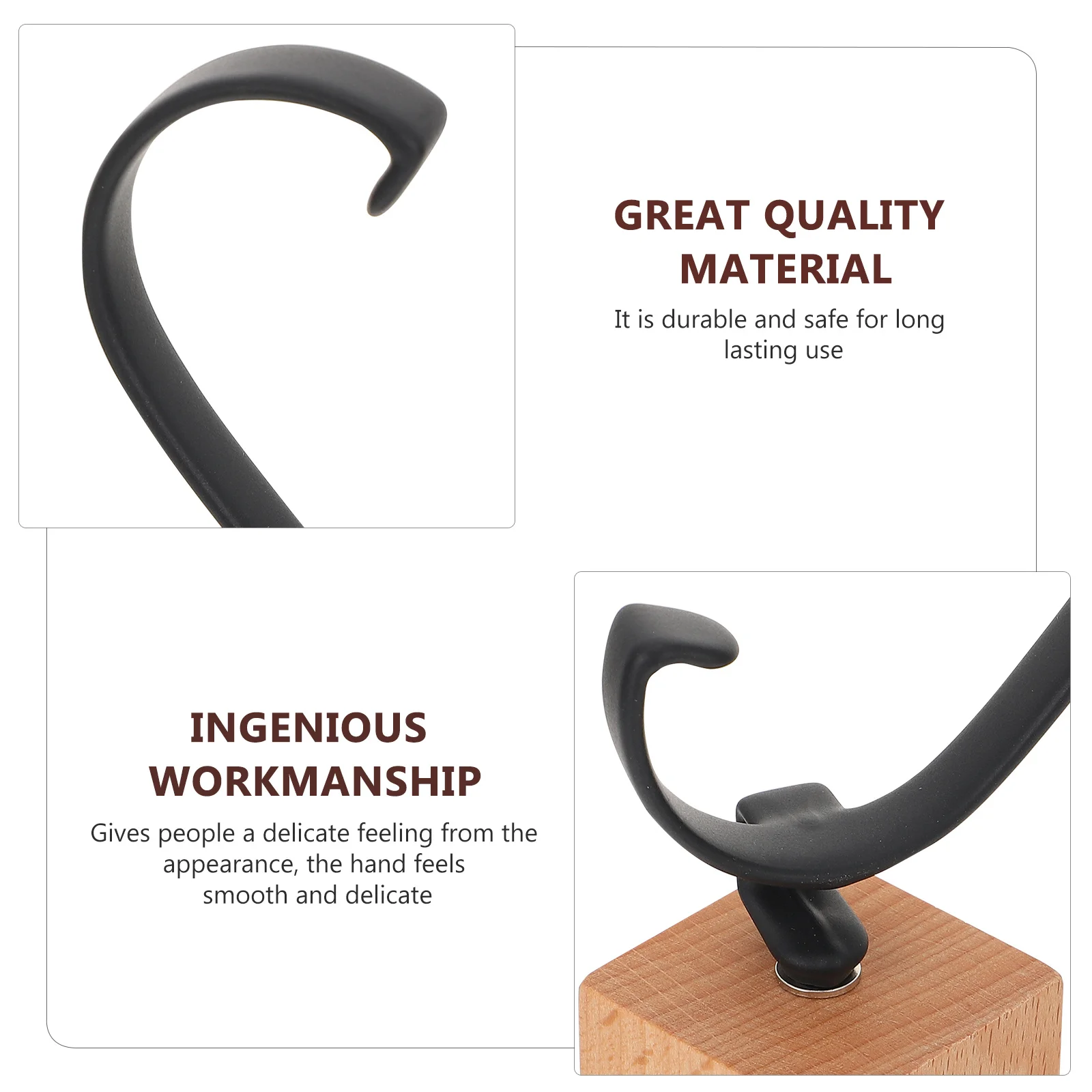 1Pcs Solid Beech Watch Display Stand Decorative Jewelry Holder Storage Base Organizer for Home Office Store Watch Display Stand