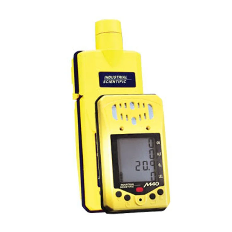 산업용 과학 M40 4-in-1 가스 감지기 동시 감지 가스 종류: 산소, 황화수소, 일산화탄소, LEL