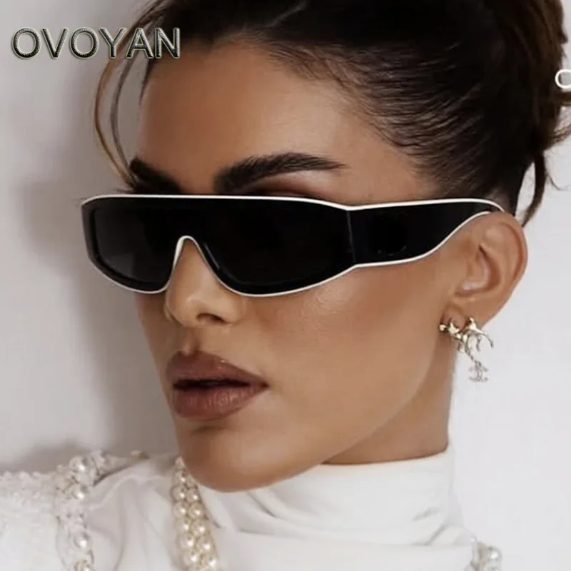 OVOYAN модные солнцезащитные очки «кошачий глаз», женские простые очки высокого качества, женские очки 2021, роскошные ретро-очки, женские Lentes De Sol Mujer