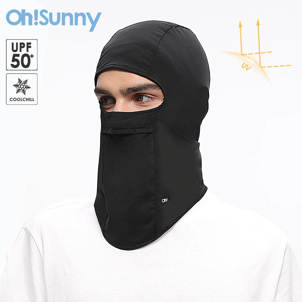 

OhSunny Balaclava Mask Uv Protection Masks Face Cover Breathable Neck Protect Headgear for Male Female 2024 New Outdoor Cycling