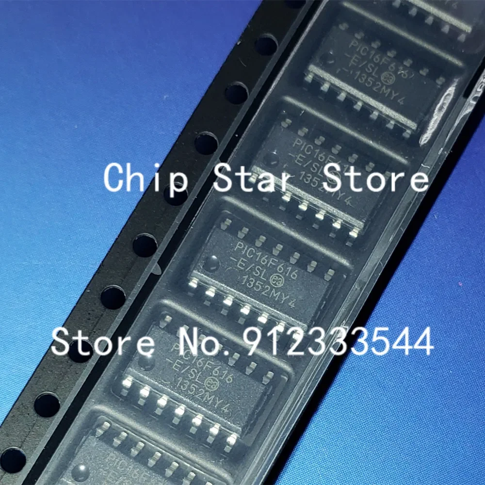 

5-100 шт. PIC16F616-E/SL PIC16F616T-E/SL PIC16F616 SOIC14 8-битные микроконтроллеры MCU 100% новые и оригинальные