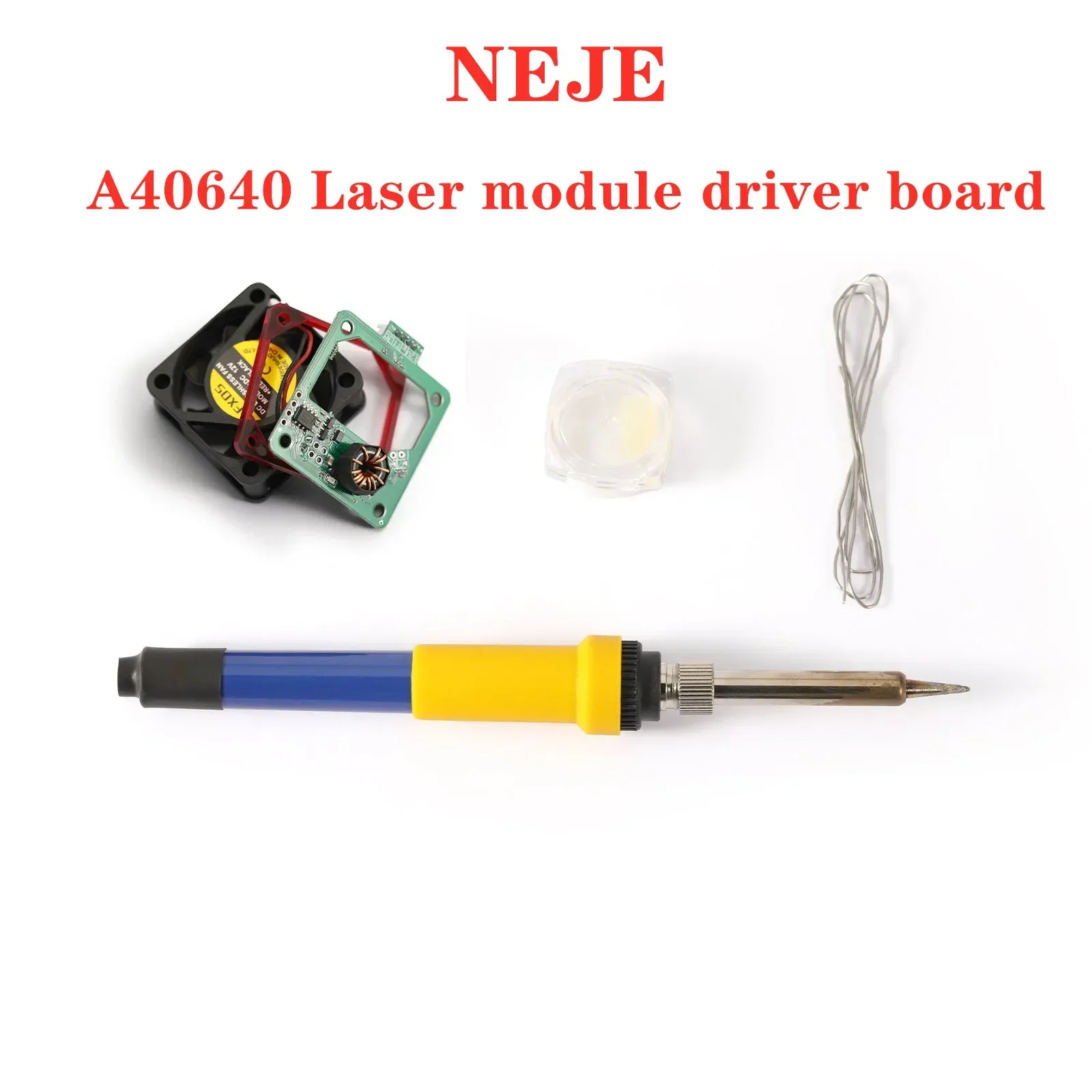 

12V Dual LD Laser Driver Board, NEJE A40640 Replacement, 40x40mm Repair Kit, Fast Shipping Worldwide