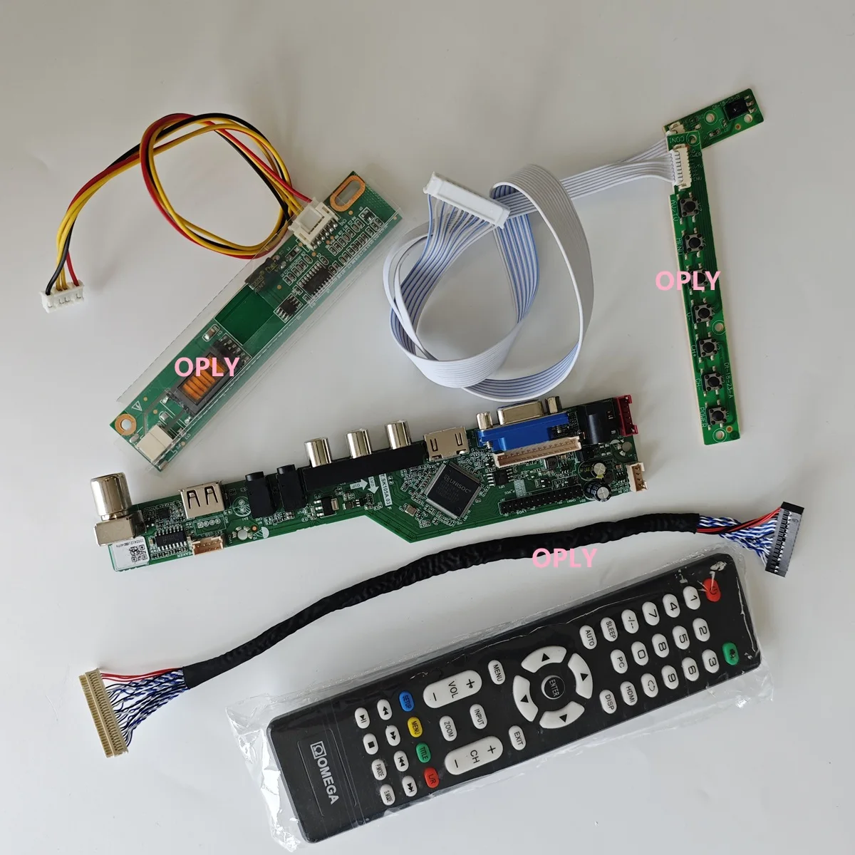 

Комплект платы контроллера AV TV для LTN156AT01 LTN156AT01-D01 15,6 "VGA USB RF HDMI-совместимая ЖК-панель экран монитора LED Audio