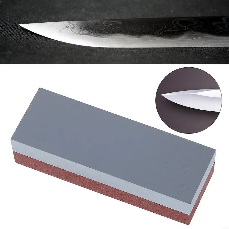 G92C 400# 1500# Premium Whetstone Sharpening Stone ใช้เครื่องมือครัวที่ทนทานได้ง่าย