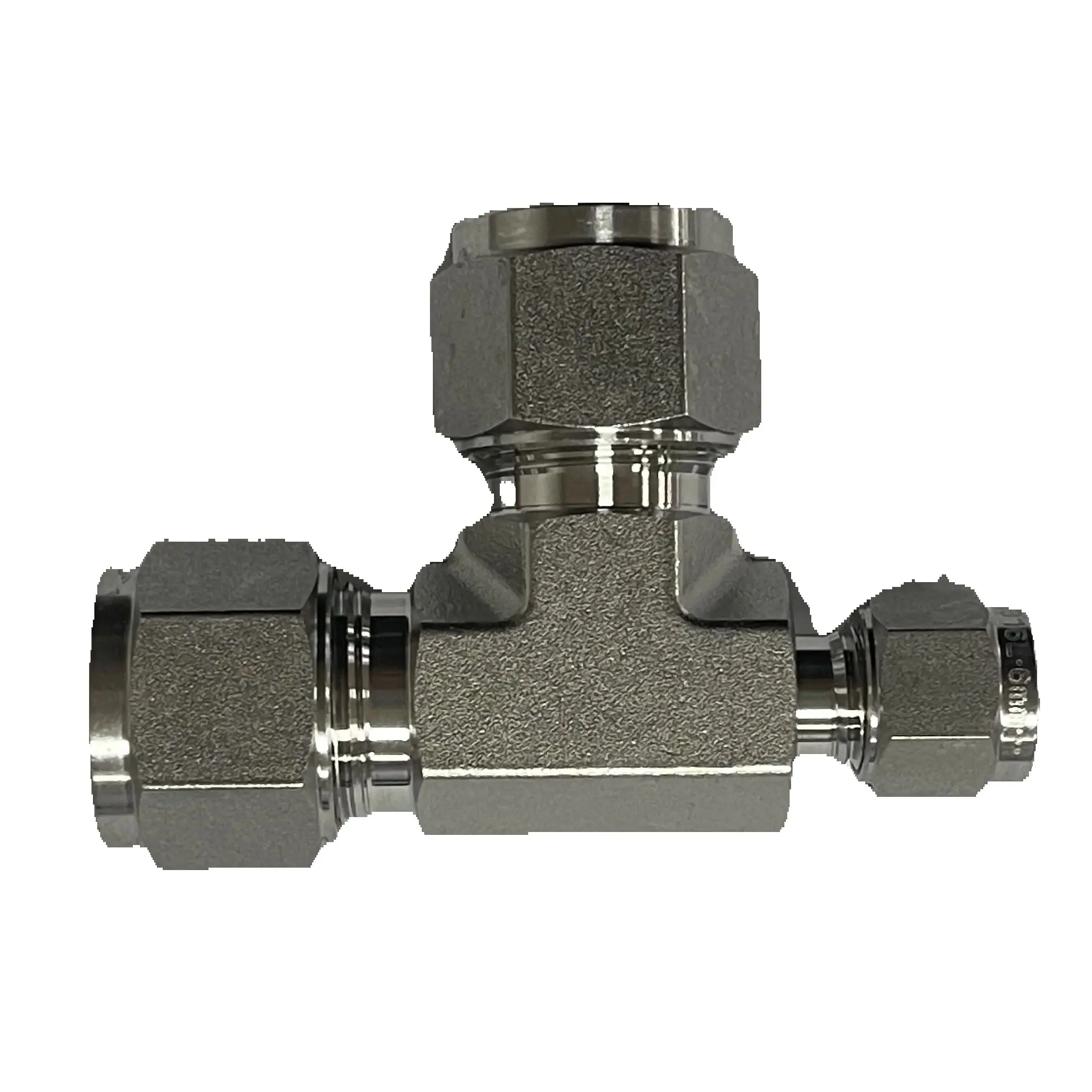 Sanmin 5Pcs/Lot RUBT 1/8 1/4 3/8 1/2 3/4 Stainless Steel SS316L Union Tee Plumbing Fitting Pneumatic Air Fitting High Quality