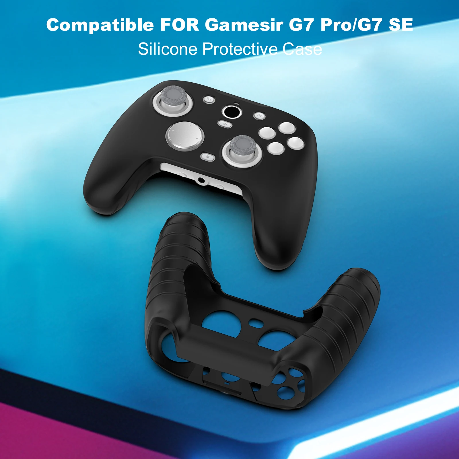 Silicone Protective Case Game Console Accessories Soft Protective Silicone Sleeve Compatible for Gamesir G7 Pro/G7 SE Controller