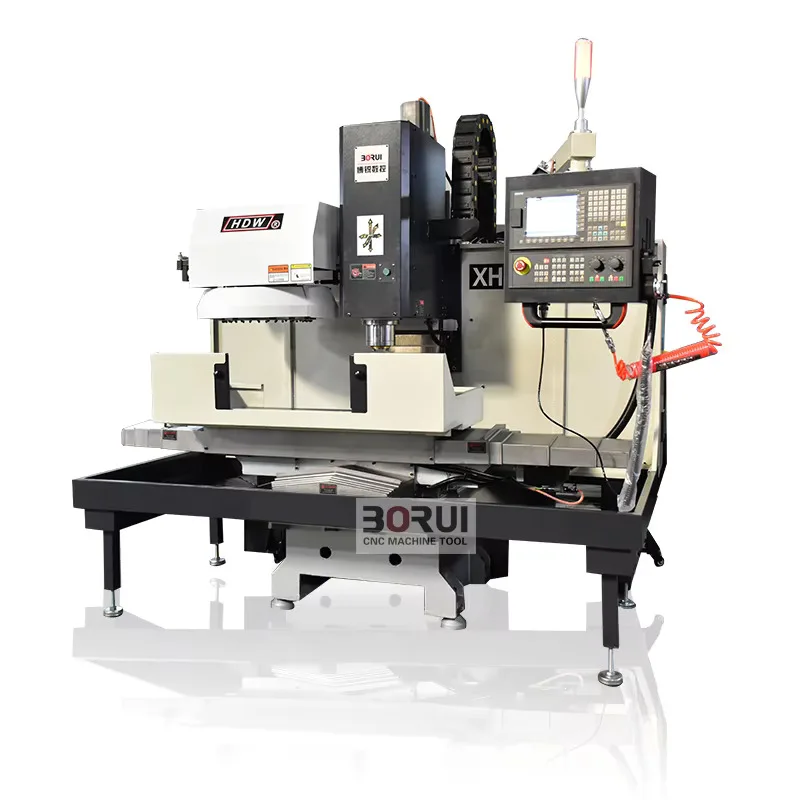 مركز تسليط عالي السرعة Xh7132 مع تحكم CE ISO CNC Milg Hine Fanuc 3 محاور/4 محاور/5 محاور