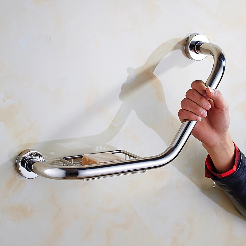 

Подлокотник для ванной комнаты из нержавеющей стали 304, ручка для ванной комнаты, подлокотник для ванны, поручни, противоскользящие поручни, поддержка ручки безопасности для унитаза