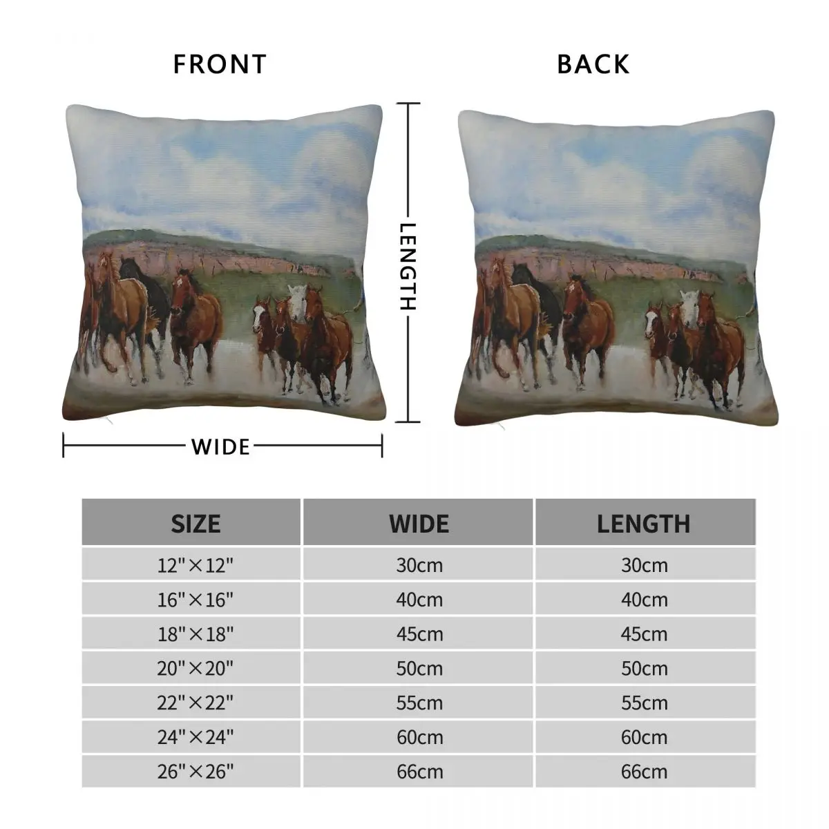 The Man From Snowy River Pillowcase Polyester Linen Velvet Creative Zip Decor Home Cushion Cover