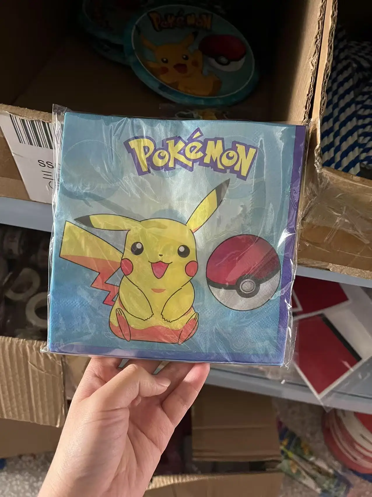 Dekoration Pokemon Geburtstag Party Hüte Pikachu Einweg Geschirr Tischdecke Tasse Teller Serviette Baby Dusche Party Gefälligkeiten Pokemon – Detail 3