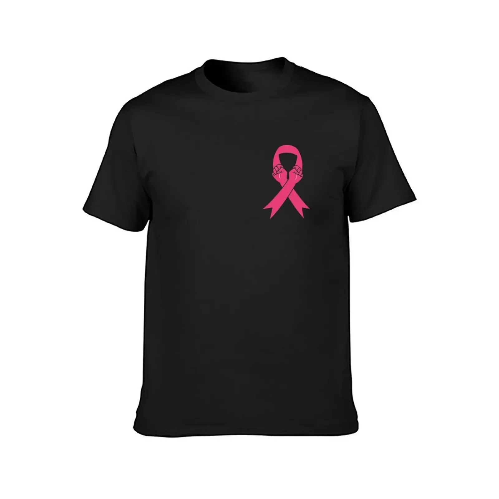 Pocket Women Strong Breast Cancer awareness T-Shirt blanks mens fashion