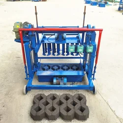 Diesel Engine Concrete Solid Block Forming MachineFully Automatic Hollow Clay Brick Making Machine Electric Brick Making Machine