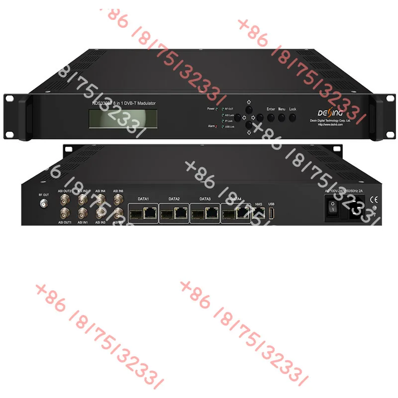 

IP ASI в R F DVB-C DVB-T ISDBT Модулятор Headend Декодер SFP USB-конвертер Модулятор IP в ISDBT