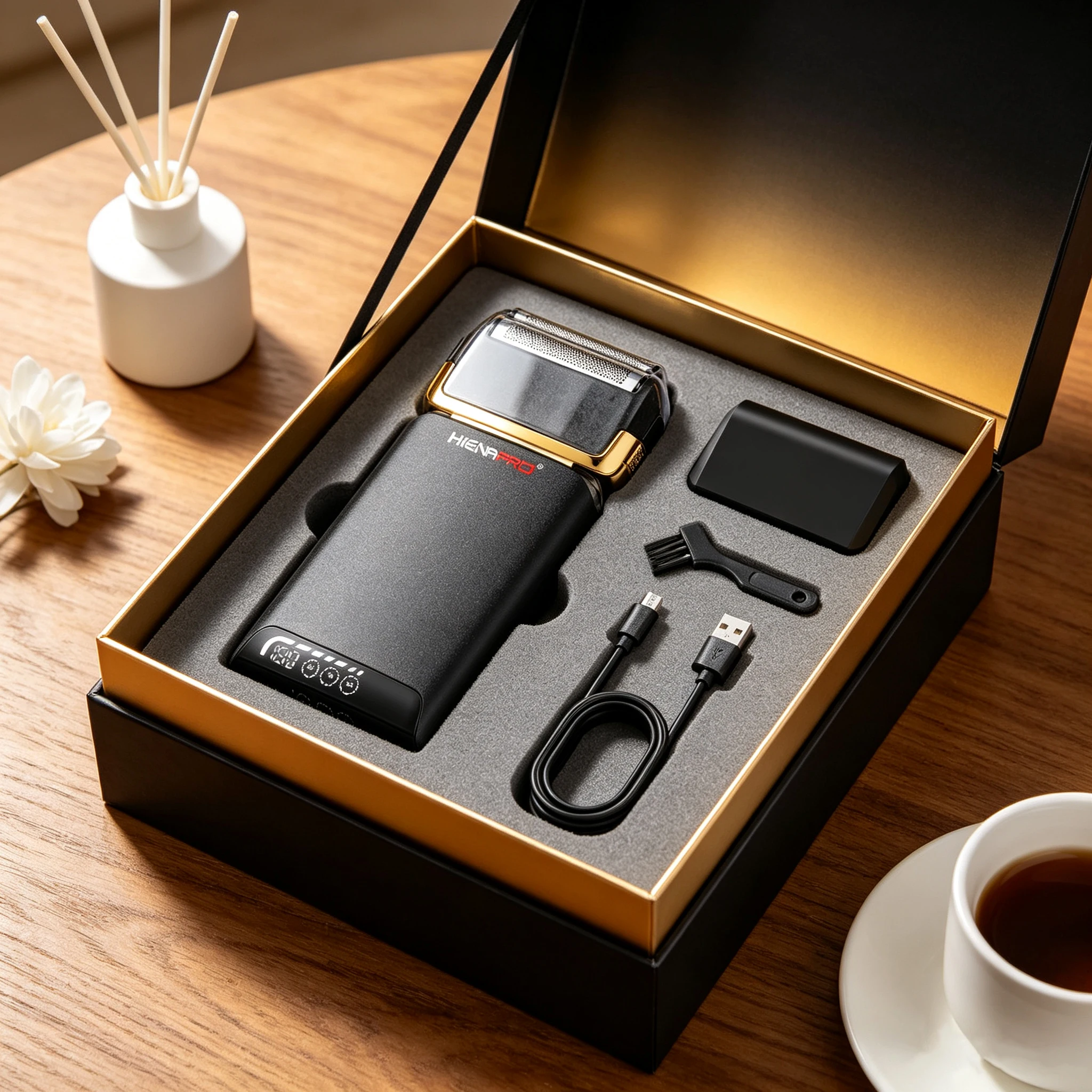 HIENA Electric Razor Electric Shaver Rechargeable Shaving Machine for Men Shaver Beard Razor Beard Trimmer Hair Trimmer