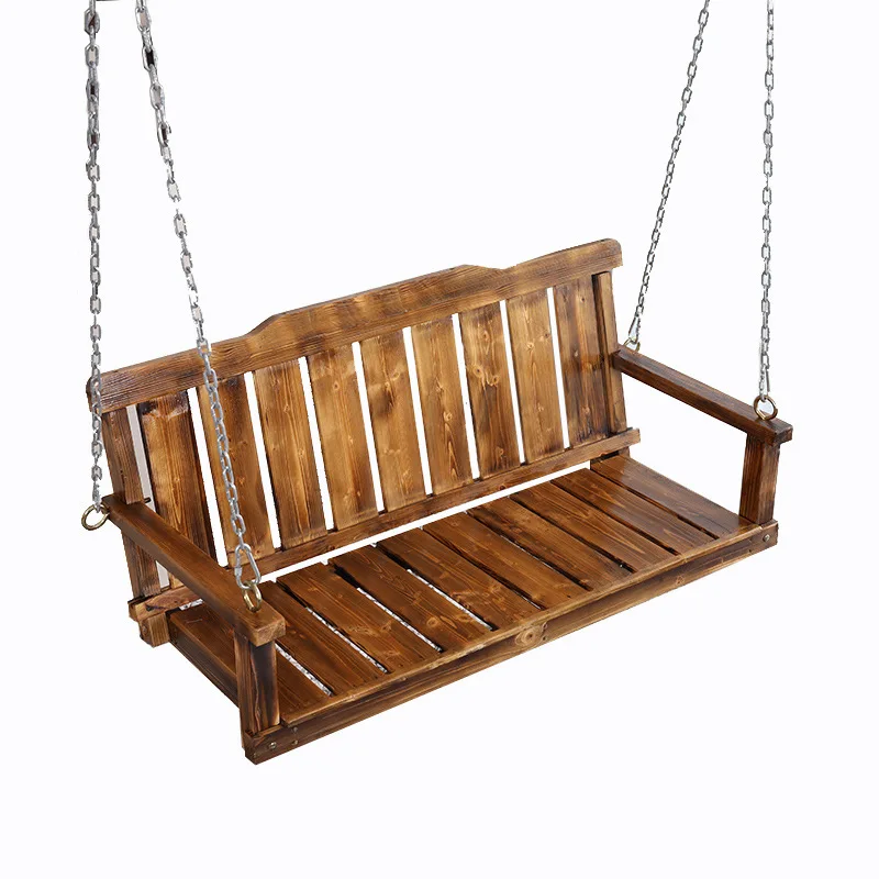 swing-wooden-hanging-chair-outdoor-courtyard-solid-wood-cradle-garden-rocking-chair-balcony