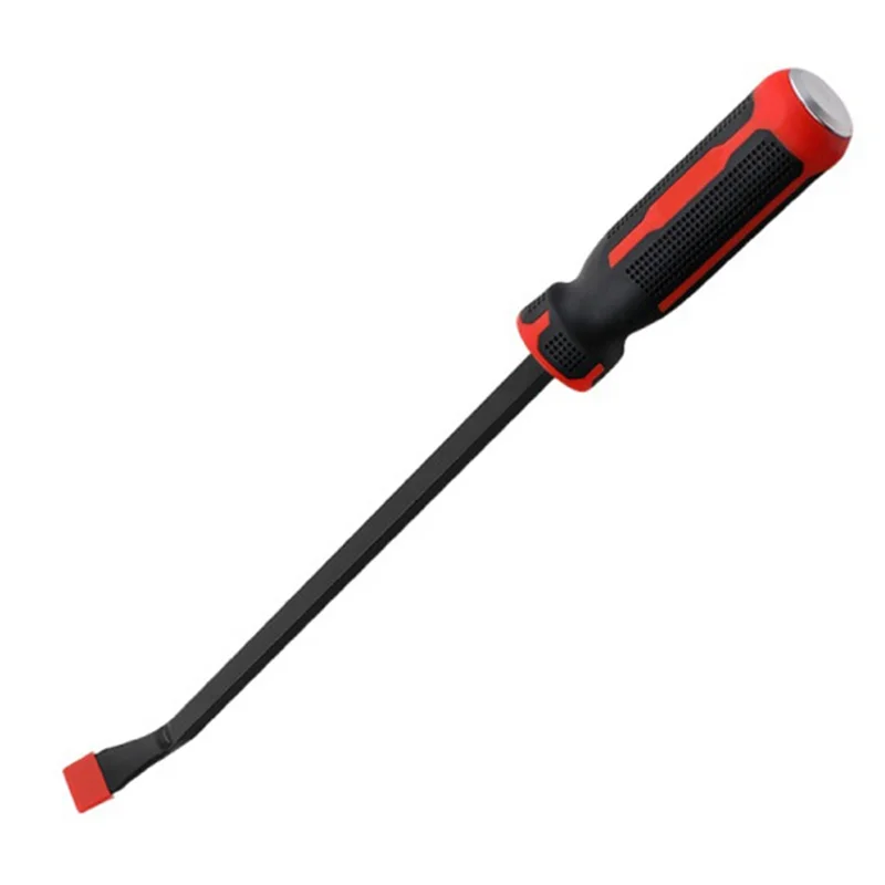 SYW-Multi-Function Long Pry Bar Tire Heavy Duty Crowbar Strike Cap Nail Puller Car Repair CV-R Removal Hand Tools Durable 12 Inc